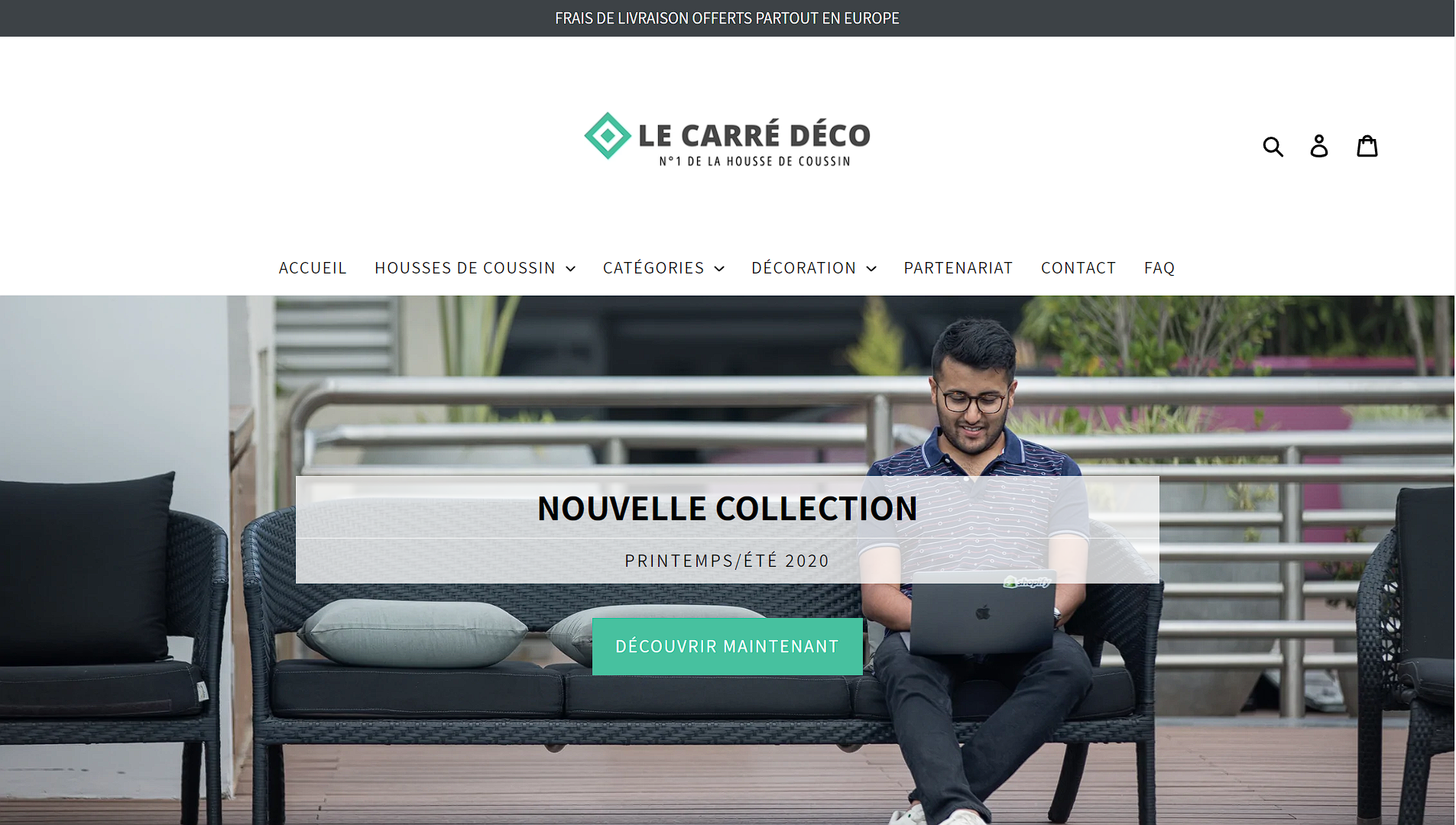 Aperçu du projet Le Carré Déco